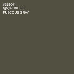 #525041 - Fuscous Gray Color Image